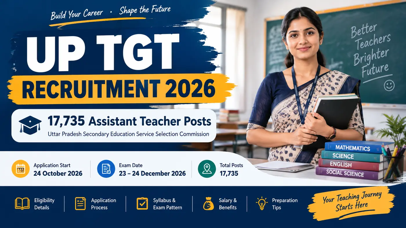 UP TGT Recruitment 2026 Notification Banner