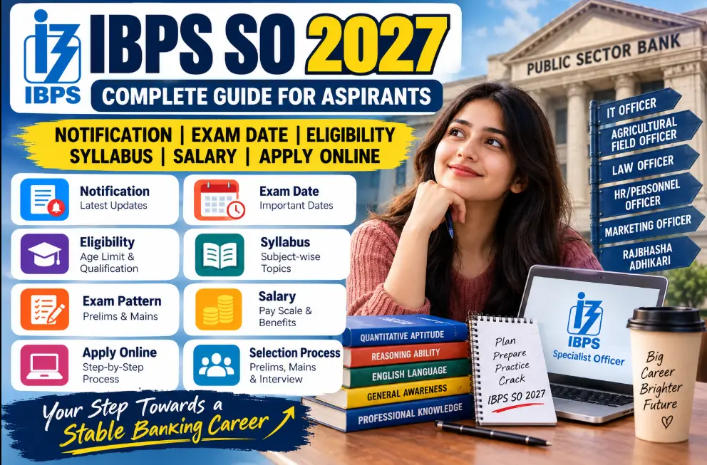 IBPS SO 2027 Notification Specialist Officer Exam Overview